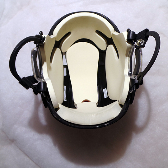 Фото шлема bauer 4500 - внутренняя часть крупным планом
